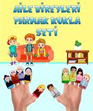 Tox Aile 10 Parça Parmak Kukla , Eğitici Oyuncak T75-1