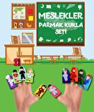 Tox Meslek 10 Parça Parmak Kukla , Eğitici Oyuncak T76-1