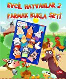 Tox Evcil Hayvanlar 10 Parça Parmak Kukla , Eğitici Oyuncak T77-2