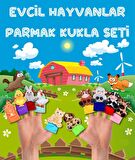 Tox Evcil Hayvanlar 10 Parça Parmak Kukla , Eğitici Oyuncak T77-2