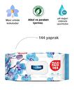 Deep Fresh Maxi Pack Orkide Alkolsüz 144 Yaprak 1 Paket Islak Mendil