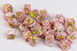 Balşeker Çifte Kavrulmuş Nar Aromalı Antep Fıstıklı Mini Lokum 3 KG