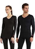 Blackspade Unisex Siyah Termal Üst İçlik 2. Seviye 1257