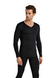 Blackspade Unisex Siyah Termal Üst İçlik 2. Seviye 1257