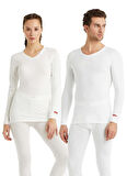 Blackspade Unisex  Beyaz Termal Üst İçlik 2. Seviye 1257