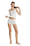 Blackspade Kadın Krem Boxer Essential 1301