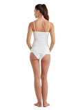 Blackspade Kadın Beyaz İnce Askılı Atlet Comfort Elegance 1365