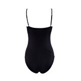 Blackspade Kadın Siyah İnce Askılı Çıtçıtlı Body 1980