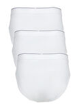 Blackspade Erkek Beyaz Slip 3'lü Paket 9672