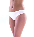 Blackspade Kadın Krem Slip Aura Satin 1400