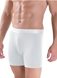 Blackspade Erkek Beyaz Boxer 2'li Paket Mood 9324