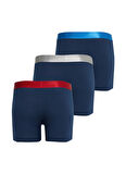 Blackspade Erkek Lacivert Boxer 3'lü Paket Modern Basics 9471