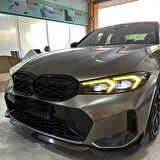 Autogp  Bmw g20 lci angel led modülü sarı 2023+ drl led laser far uyumlu