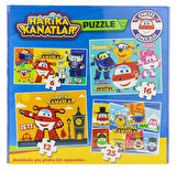 Harika Kanatlar Okul Öncesi 4'Lü Puzzle