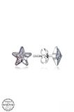 SWAROVSKİ CRYSTAL YILDIZ 925 AYAR GÜMÜŞ KÜPE