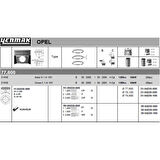Opel Motor Piston Segman Komple 0,50 (78,10mm) Corsa C – Astra G – Z14xe - Yenmak 31-04230-050