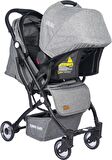TommyBaby Mia Kabin Travel Bebek Arabası Black Kabin Boy