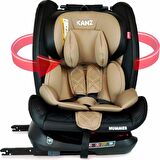 Kanz Hummer 0-36 kg 360 Derece Dönen Isofix + Top Tether Oto Koltuğu