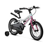 ÜMİT 1674 MOTION KIZ ÇOCUK BİSİKLETİ V 16 JANT BEYAZ PEMBE