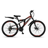 ÜMİT 2638 BLACKRIDER 2D AMS. ERKEK DAĞ BİSİKLETİ MD 26 JANT 21 VİTES SİYAH TURUNCU