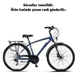 Ümit 2834 Ventura M-2d Disk Fren Erkek Şehir Bisikleti Md 510H 28 Jant 21 Vites Siyah-Kırmızı