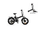 MOSSO MAGNERA ELEKTRİKLİ KATLANIR BİSİKLET 420H HYD 20 JANT 7 VİTES MAT ANTRASİT