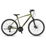 MOSSO LEGARDA-PRO-X21-MSM ERKEK ŞEHİR BİSİKLETİ 560H HD 28 JANT 21 VİTES YEŞİL SİYAH
