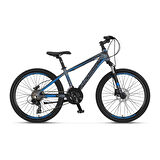 MOSSO WILDFIRE M-24-H ERKEK DAĞ BİSİKLETİ 330H HD 24 JANT 21 VİTES ANTRASİT MAVİ