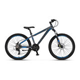 MOSSO WILDFIRE M-26-H ERKEK DAĞ BİSİKLETİ 357H HD 26 JANT 21 VİTES ANTRASİT MAVİ