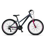 MOSSO WILDFIRE L-26-V KADIN DAĞ BİSİKLETİ 410H V 26 JANT 21 VİTES ANTRASİT PEMBE