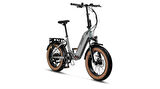 MOSSO HYDRA ELEKTRİKLİ KATLANIR BİSİKLET 420H HYD 20 JANT 7 VİTES MAT ANTRASİT