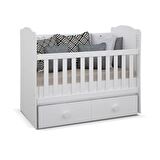 Babyhope Nevada 2 Çekmeceli Beşik 70 x 130 cm 905-58 Bebek Beşiği