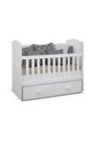 Babyhope Nevada 2 Çekmeceli Beşik 70 x 130 cm 905-58 Bebek Beşiği