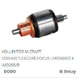 Unıversal Marş Kollektörü-Mot 12v 11d Ford Escort/ford Connect Boy:127 Çap:56 - Dodo-İm3066b