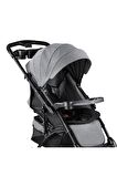 Babyhope BH 609 Polo Bebek Arabası Kırçıllı Gri