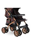 Babyhope BH 609 Polo Bebek Arabası Kırçıllı Kahver