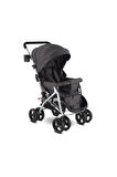 Bh-604 Puset Tam Yatar Çift Yönlü Bebek Arabası Kırçıllı
