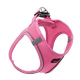 Tailpetz Air Mesh Köpek Göğüs Tasması 3XSmall 24-28 cm Pembe