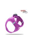 Tailpetz Air Mesh Köpek Göğüs Tasması Mor L
