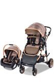 Baby Care BC-340 Bora Cross Çift Yönlü Travel Sistem Bebek Arabası