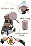 Baby Care BC-340 Bora Cross Çift Yönlü Travel Sistem Bebek Arabası