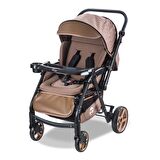Baby Care Bc-500 Combo Maxi Pro Çift Yönlü Puset Kahve