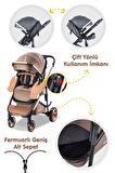 Baby Care BC-440 Collarado Chrome Çift Yönlü Travel Sistem Bebek Arabası