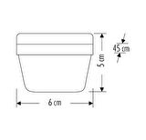 Cata 60 Ledli 6W Şarjlı Işıldak CT-9960 - Beyaz Işık