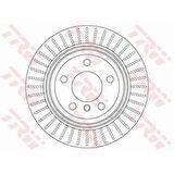 Bmw Fren Diski Arka Havalı Kaplamalı Bmw F30 F32 F34 F36 - Trw Df6513s