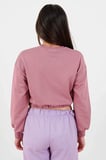 Crop Lastikli Sweat