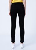 Yüksek Bel Skinny Fit Siyah Kadın Denim Pantolon 22K0565K1