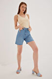 FASHION FRIENDS KADIN DENİM BERMUDA 23Y-BMD0303K1