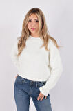 Fashion Friends 23K0490K1 Kadın Crop Kazak