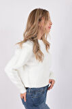 Fashion Friends 23K0490K1 Kadın Crop Kazak
